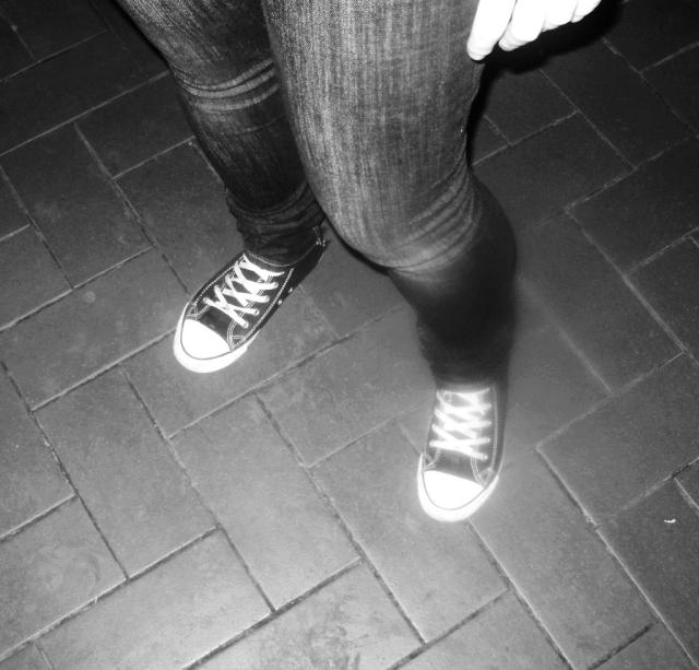 staring blankly ahead