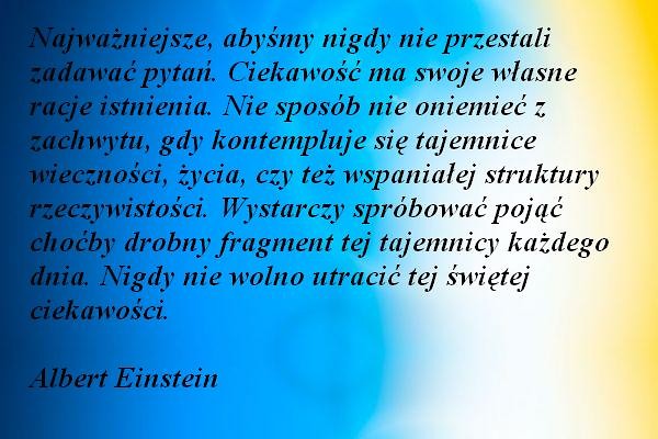 No i stao si... jestem!