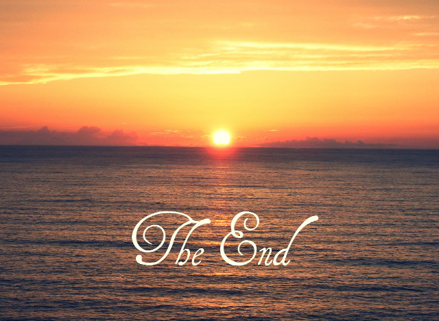 the end