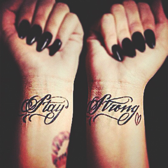 Stay Strong. 