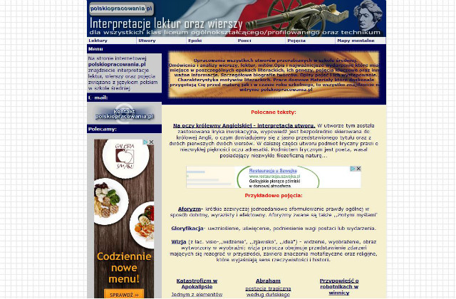 Opracowania z jzyka polskiego