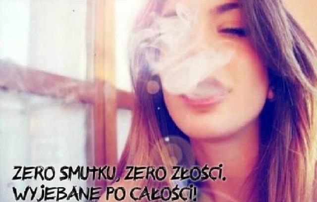 Zero smutku, zero zoci.