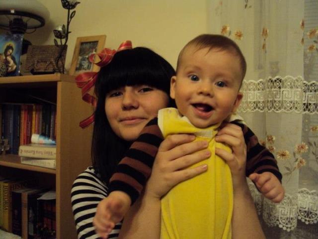 z bratem :)