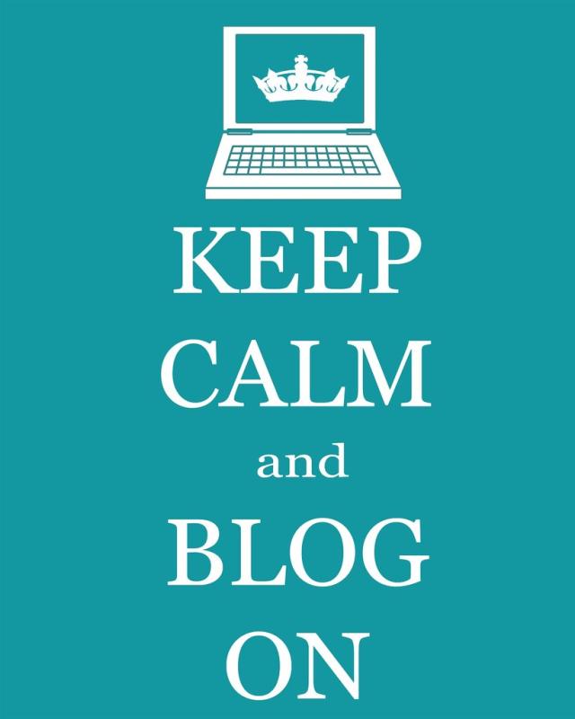Wpis keepcalmandblogon