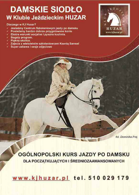 Kurs w Damskim Siodle