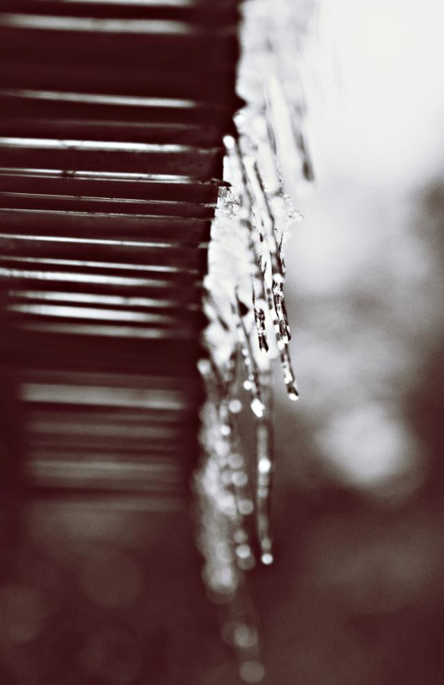 Icicles.