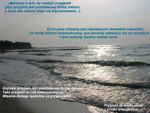 opisy o przyjani