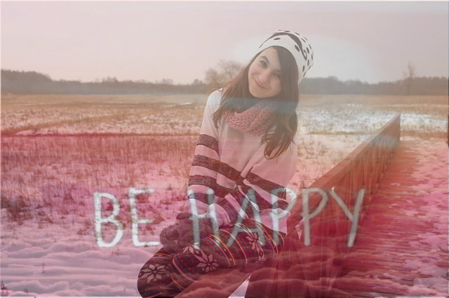 BE HAPPY