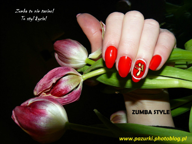 Zumba design, ZUMBA NAILS!