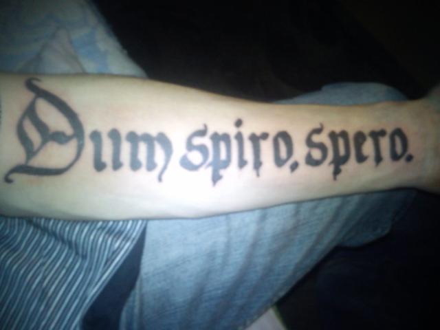 dum spiro, spero.