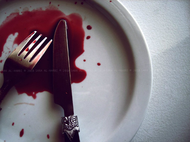bleeding meal.