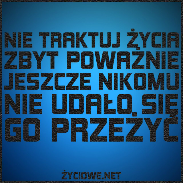 Nic nie trwa wiecznie. 