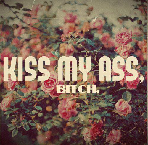 Kiss my ass :D 