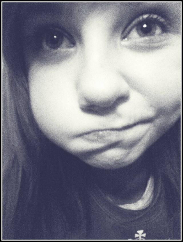 ; )