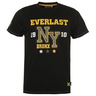 czarna koszulka Everlast NYBronx