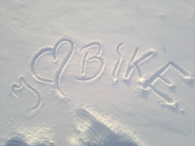 I love BIKE  o