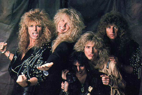 siedze i sucham Whitesnake