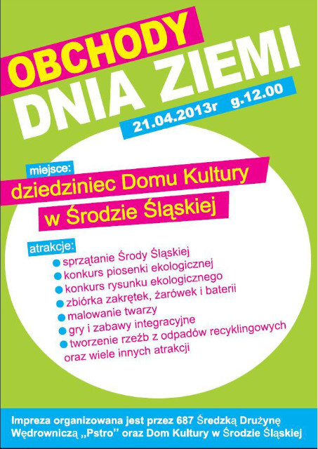 22 kwietnia - Dzie Ziemi