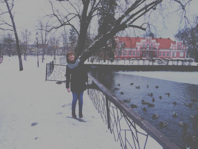w parku