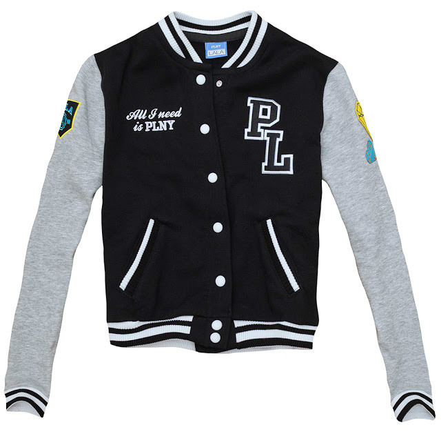 PLNY LALA ALL I NEED VARSITY BLA
