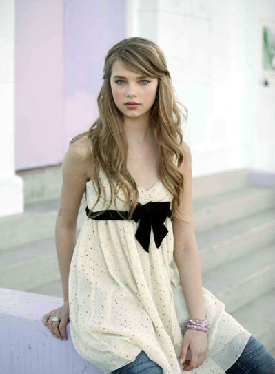 Young Indiana Evans