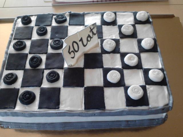 tort szachownica