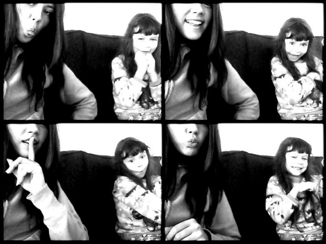 with my babe