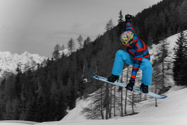 Snowboarding