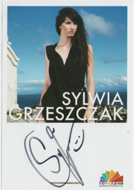 Autograf od Sylwii Grzeszczak ! 