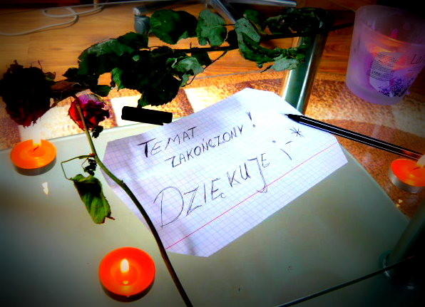 Dzikuje ; - **