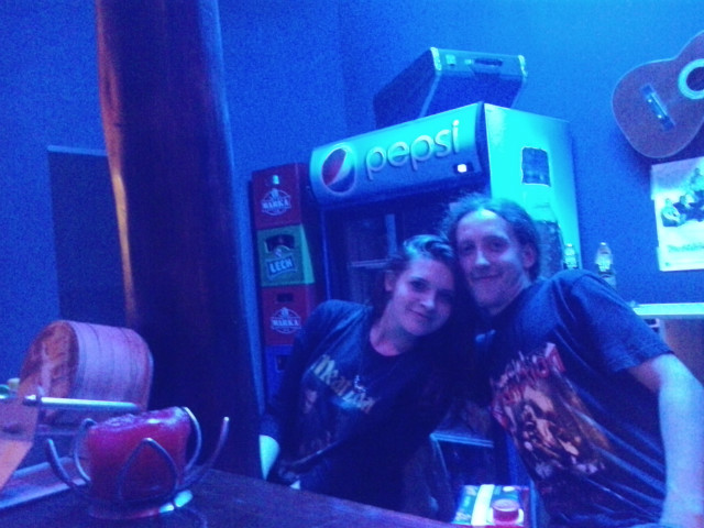 za barem w klubie TOK ... 2012r