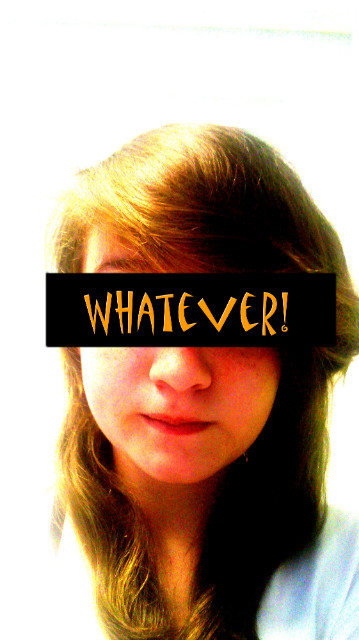 whatever ...