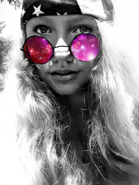 Galaxy glass