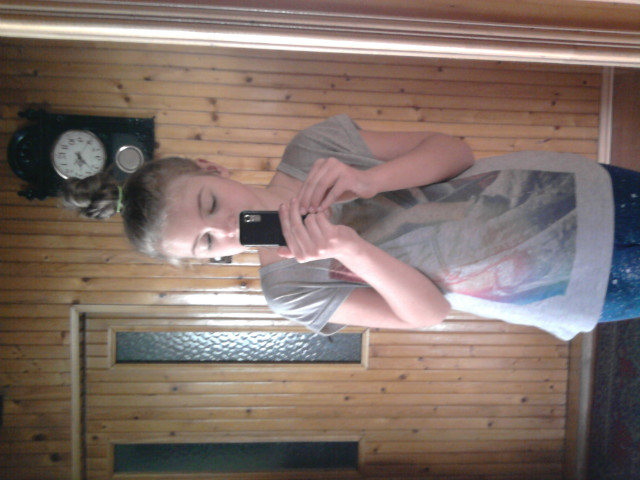 Zdjcie w lustrze.