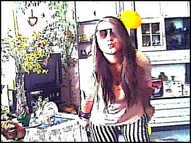 z okularkami mojej sister ..