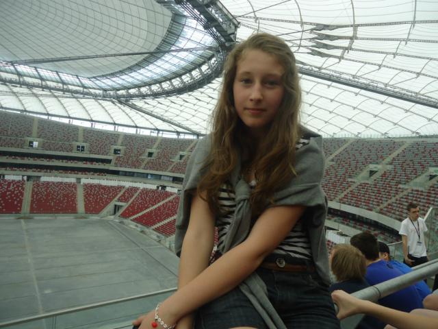 Na stadionie!!!!