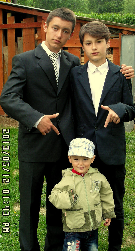 Z siostrzecami :d