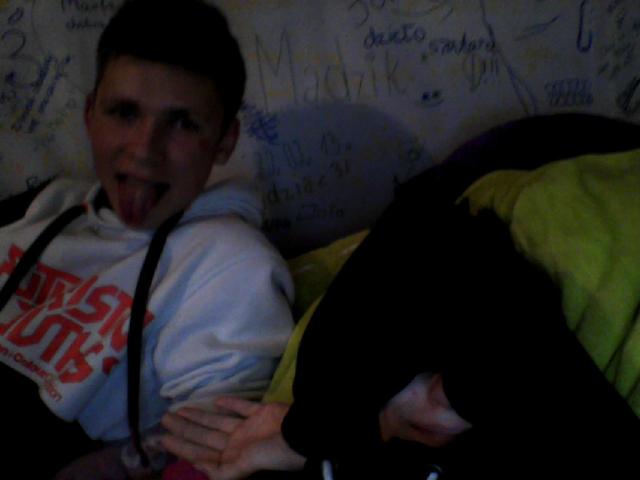 z Damiankiem ;d