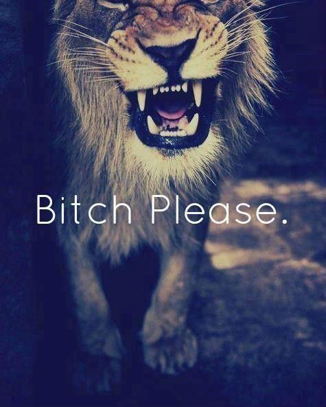 Bitch Please.