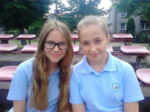 Dzisiejszy w-f z Olga i Kamila