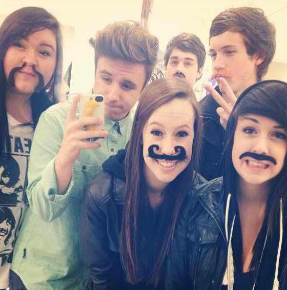 mustache madness :D