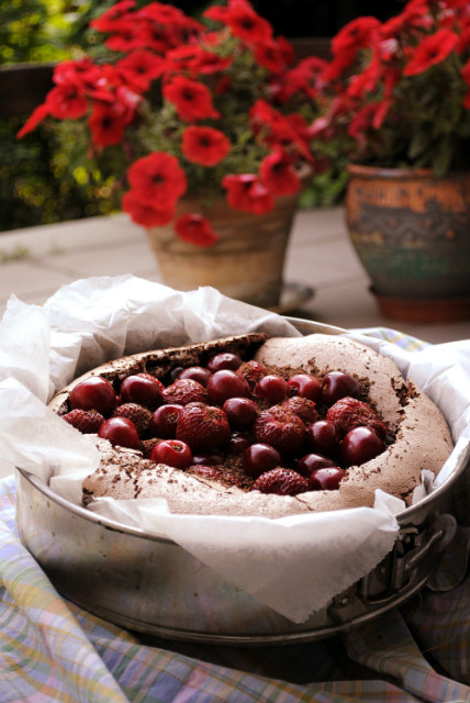 meringue avec brandy