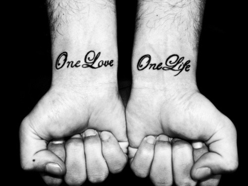 One lovee...