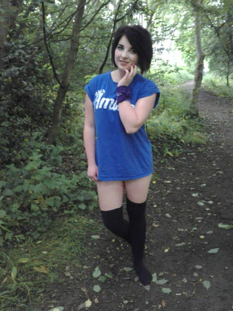 (: