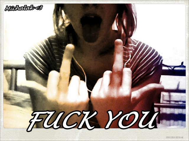 FUCK YOU 