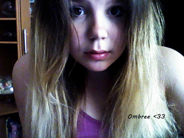 ombre hair. 