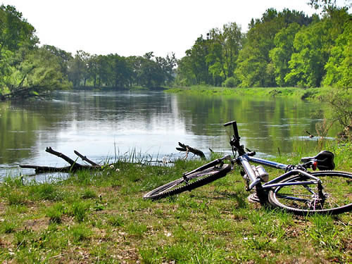 Pierwsza wycieczka rowerowa:-) 