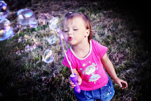 Bubbles.