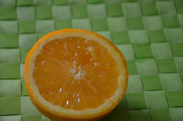 Orange.