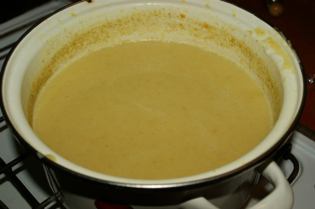 Zupa krem z ziemniakw i cukinii